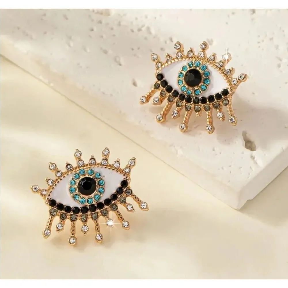 Evil eye  earrings M254